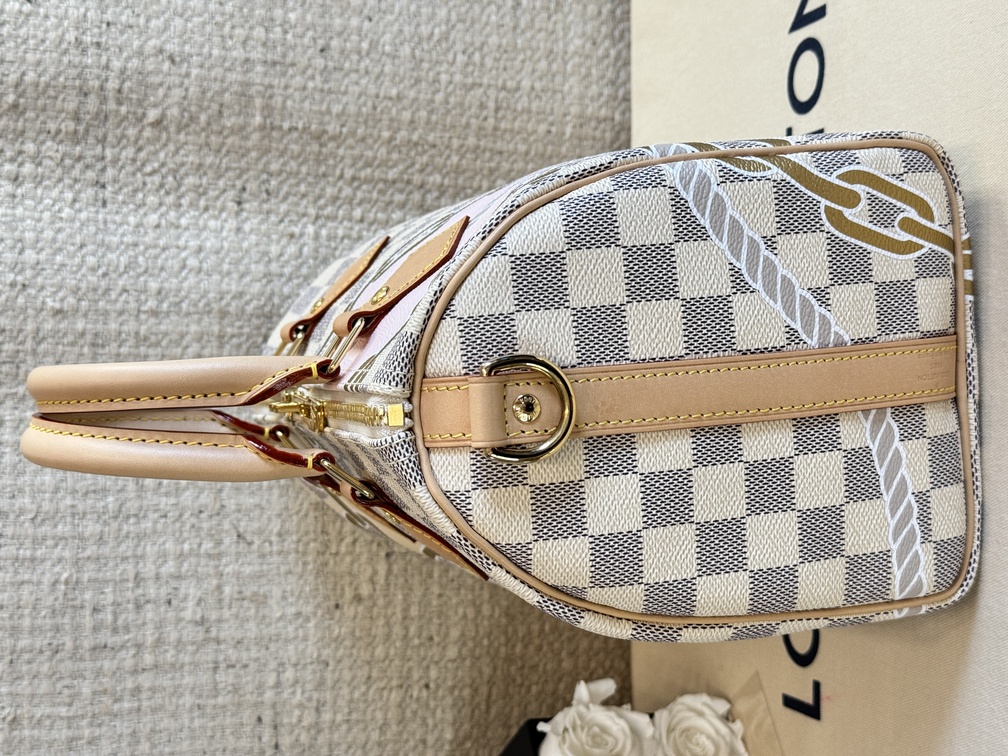 Lv speedy 25 bandouliere azur new arrivals